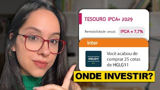 AGORA é a HORA de COMPRAR FUNDOS IMOBILIÁRIOS e AÇÕES ou de investir em RENDA FIXA?