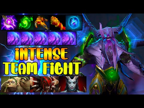 INTENSE TEAM FIGHT - INSANE CHRONO SPHERE - CARRY FACELESS VOID - FULL TEAM FIGHT - DOTA 2 GAMEPLAY