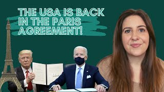 The USA is back in the Paris Climate Agreement!