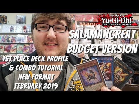 Yugioh New Format February 1st Place Local Profile & Combo Tutorial - Salamangreat (BUDGET VERSION)