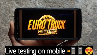 how to download Euro truck simulator 2 android _ ETS 2 android app free download apk