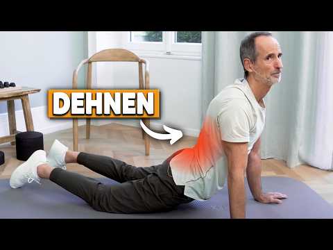 Rückenschmerzen - Intensive Dehnungsübungen für den unteren Rücken (Übungen zum Mitmachen)