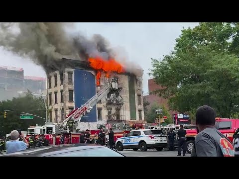 FDNY - Early Arrival + Audio  - Manhattan 2nd Alarm Box 1309 - Heavy Fire in A Vacant - 7/20/24