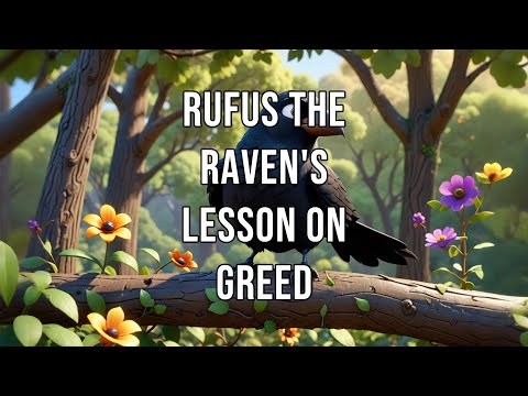 Rufus the Raven's Lesson on Greed | Cartoon Animated Movie #animation #cartoon #greed #honesty #kids