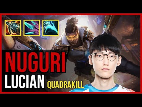 Nuguri - LUCIAN vs. RYZE Top | KR Diamond I | QUADRAKILL