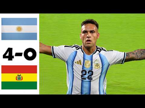 Argentina-Bolivia 4-0: Paz illumina l'inizio dell'era post-Messi (sintesi, gol e highlights)