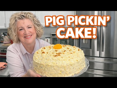 Old Fashioned Pig Pickin’ Cake 🍰 Southern Potluck Favorite