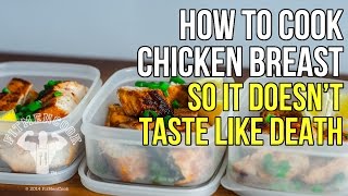 How to Cook Moist Chicken Breast So it Doesn't Taste Like Death / Como Cocinar Pechuga de Pollo