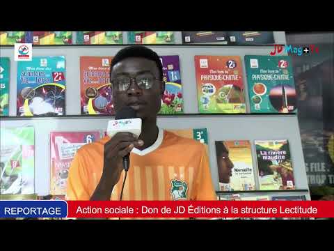 Action sociale : Don de JD Éditions à la structure Lectitude