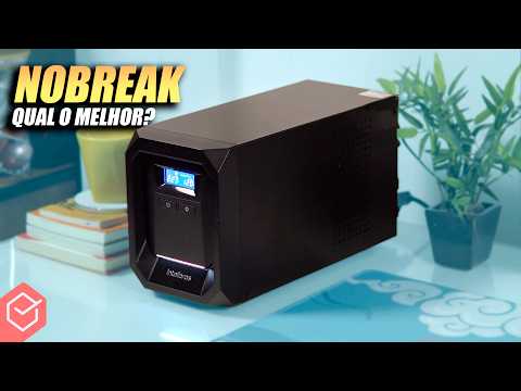 INTERNET e PC RODANDO até SEM ENERGIA!! Comprei dois NOBREAK SENOIDAL aqui pro ESTÚDIO!!