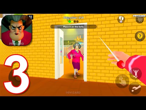 Scary Teacher 3D - (Poki) - Gameplay Walkthrough Part 3 - Chapter 1, New & Old Update (iOS, Android)