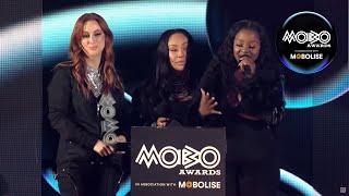 Sugababes | Impact Award acceptance speech at the #MOBOAwards | 2024