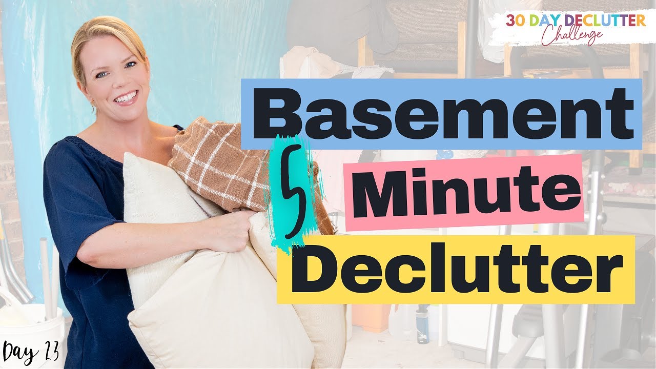 Declutter Your Storage Areas with Me - Day 23 - 30 Day Declutter Challenge