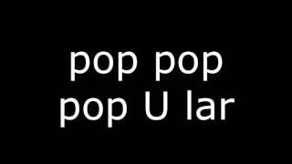 The Veronicas- Popular (lyrics)