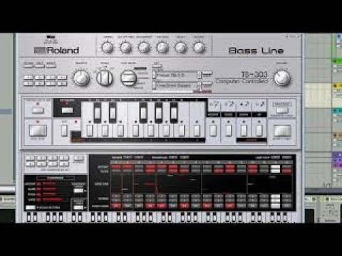 Tb 303 and Tr 909 (make fast techno sound)