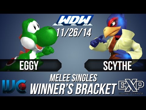 WDW 11/26/14 - Eggy (Peach/Yoshi) vs. Scythe (Falco) Melee Winner's Bracket