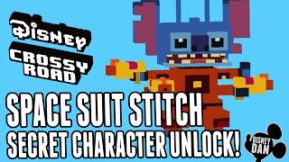 Disney Crossy Road Secret Character SPACE SUIT STITCH - Lilo And Stitch Update April 2017