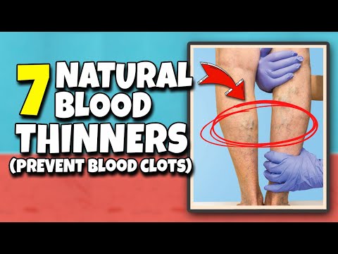 7 Natural Blood Thinning Foods & Drinks to Prevent Blood Clots | Natural Blood Thinner at Home