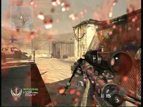 Kid Cries in 1v1 Quickscopes Mw2
