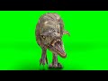 T Rex Chase Green Screen Jurassic World Dominion With Sound