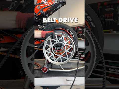 Can belt drive handle extreme power? #motorcycle #stuntbike #vlog