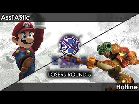 Project M: KoF | AssTAStic (Mario) V GRID | Hotline (Samus) - Exile 72 Tournament SSBPM