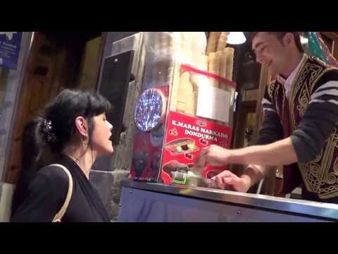 Princess Farhana Tries Turkish Dondurma