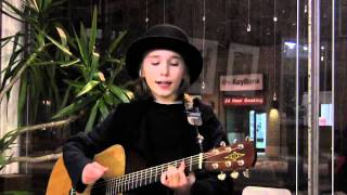 Sawyer singing original "Because Of You" at Open (No) Mic