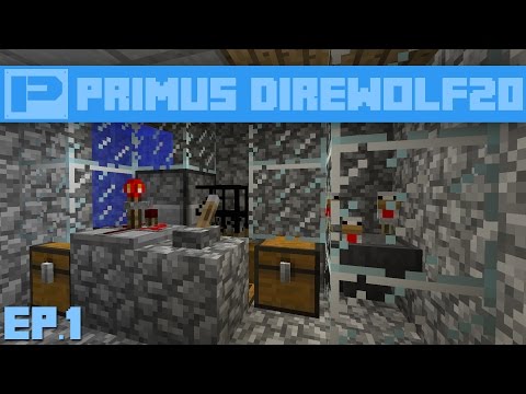 Primus : Direwolf20 1.7 : Ep.1 - The Chicken Killer 9000!