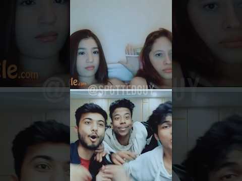 We spotted girls on omegle #omegle #funnymoments #omeglefun #trendingindia #theboyz @ItsKunal