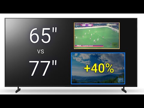 65-Inch vs 77-Inch TV — A Bigger, More Premium Upgrade