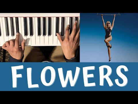 Miley Cyrus - Flowers (Piano Tutorial)