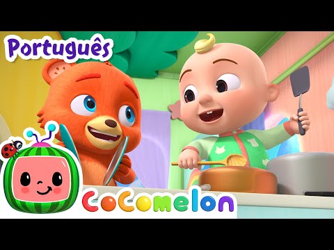 Festa De Música de Carnaval | CoComelon Animais Brasil | Músicas Infantis em Português