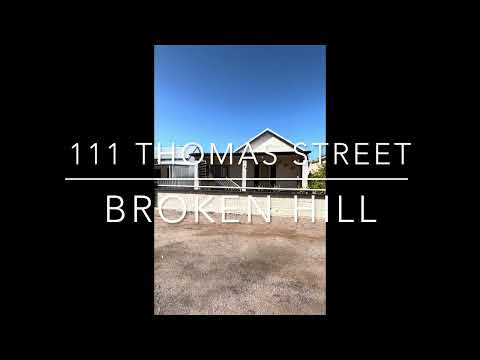 111 Thomas Street, Broken Hill, NSW 2880, 3房, 1浴, House