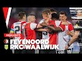 Zes goals en vijf Kuip-debutanten! | Highlights Feyenoord - RKC Waalwijk | Friendly 2021-2022