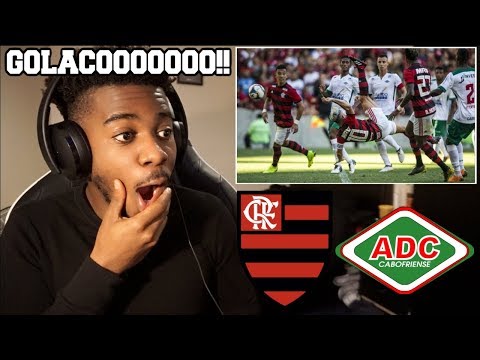 FLAMENGO 4 x 0 CABOFRIENSE (HD) Melhores Momentos - Carioca 2019 | Reação