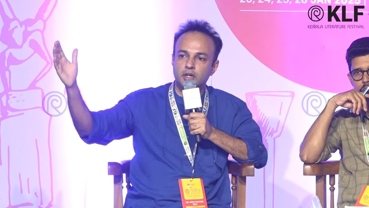 20250124. Kerala Literature Festival 2025 session on Climate Change