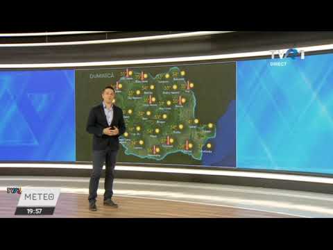 Rubrica Meteo TVR1 - 28 august, ora 20:00