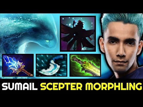 SUMAIL Morphling with Scepter Build — Mid vs Mars