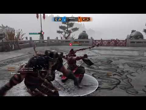 (For Honor) Garbage Tiandi cannot crushing counter. :(