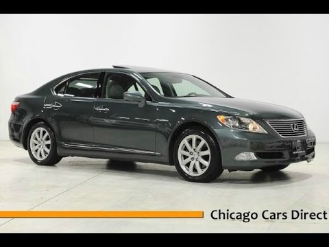 Chicago Cars Direct Presents a 2007 Lexus LS460 in Verdigris Mico over Light Gray Leather