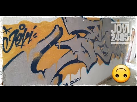 GRAFFITI VIDEO | Painting in abandoned building | AKA Colors | 2019 | Joviman2405