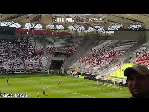 Kibice podczas meczu ŁKS Łódź - Resovia Rzeszów 21.05.2023