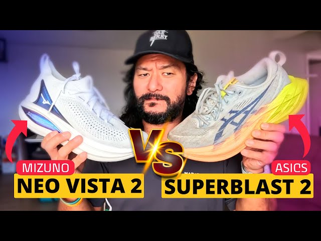 Mizuno Neo Vista 2 vs ASICS Superblast 2: QUAL É O MELHOR SUPER TRAINER PRA VOCÊ?