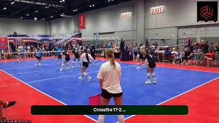 Crossfire 17-2 202 vs. EliteVBTC 17 Nationa (2026.06.27)