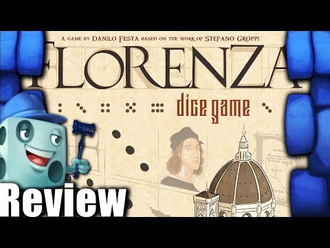 Florenza Dice Game Review - with Tom Vasel