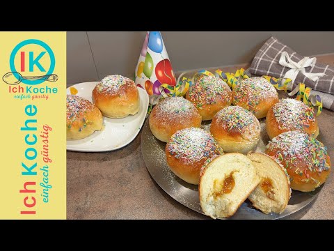 superflaumige Faschingskrapfen aus dem Ofen - einfach unwiderstehlich und ein krönender Abschluss!