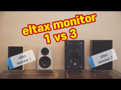 eltax monitor 1 vs 3, 엘탁스 모니터 1, 3 스피커 비교청음 (With Smsl ad-18, galaxy tap s6 lite)