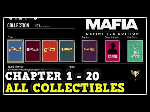 Mafia Definitive Edition All Collectible Locations Story Missions Chapter 1 - 20