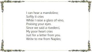 Elvis Presley - Write to Me from Naples Alternate Take Lyrics